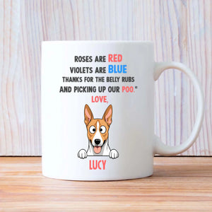 Custom Dog Mug – Start Your Morning With Puppy Love | 89Prints
