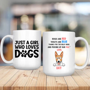 Custom Dog Mug – Start Your Morning With Puppy Love | 89Prints