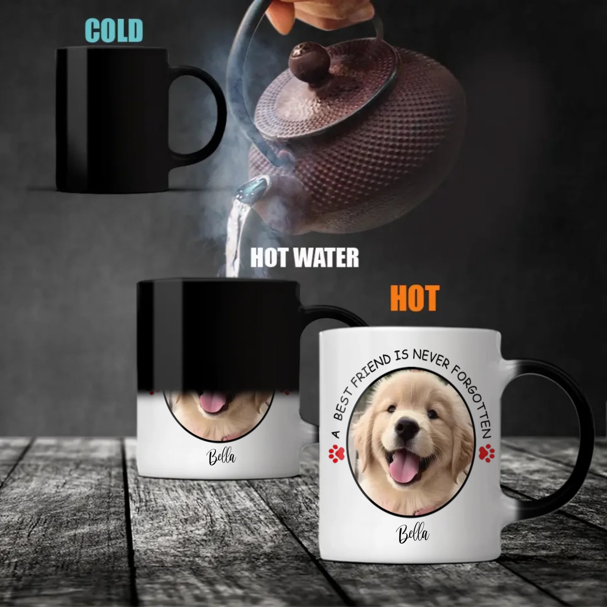Custom Dog Mug – Clean Modern Design for Pet Lovers | 89Prints