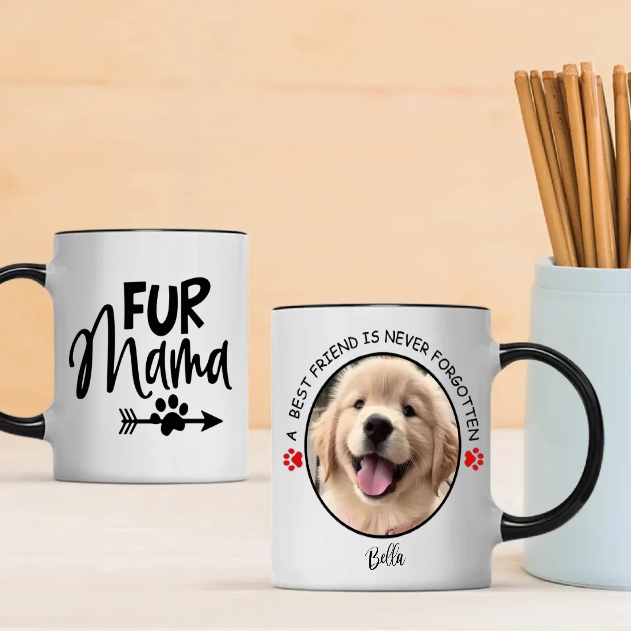 Custom Dog Mug – Clean Modern Design for Pet Lovers | 89Prints