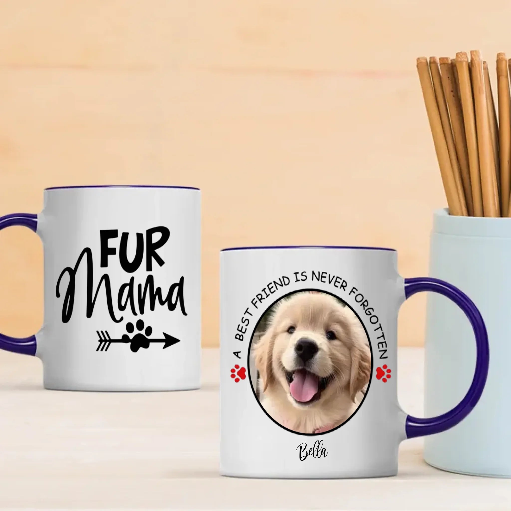 Custom Dog Mug – Clean Modern Design for Pet Lovers | 89Prints