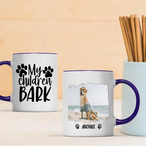 Custom Dog Mug – Less Bark, More Cuddle | 89Prints