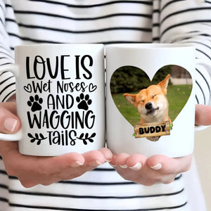 Custom Dog Mug – Wet Noses & Wagging Tails | 89Prints