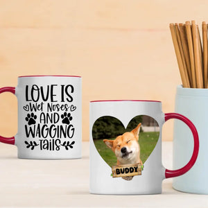 Custom Dog Mug – Wet Noses & Wagging Tails | 89Prints