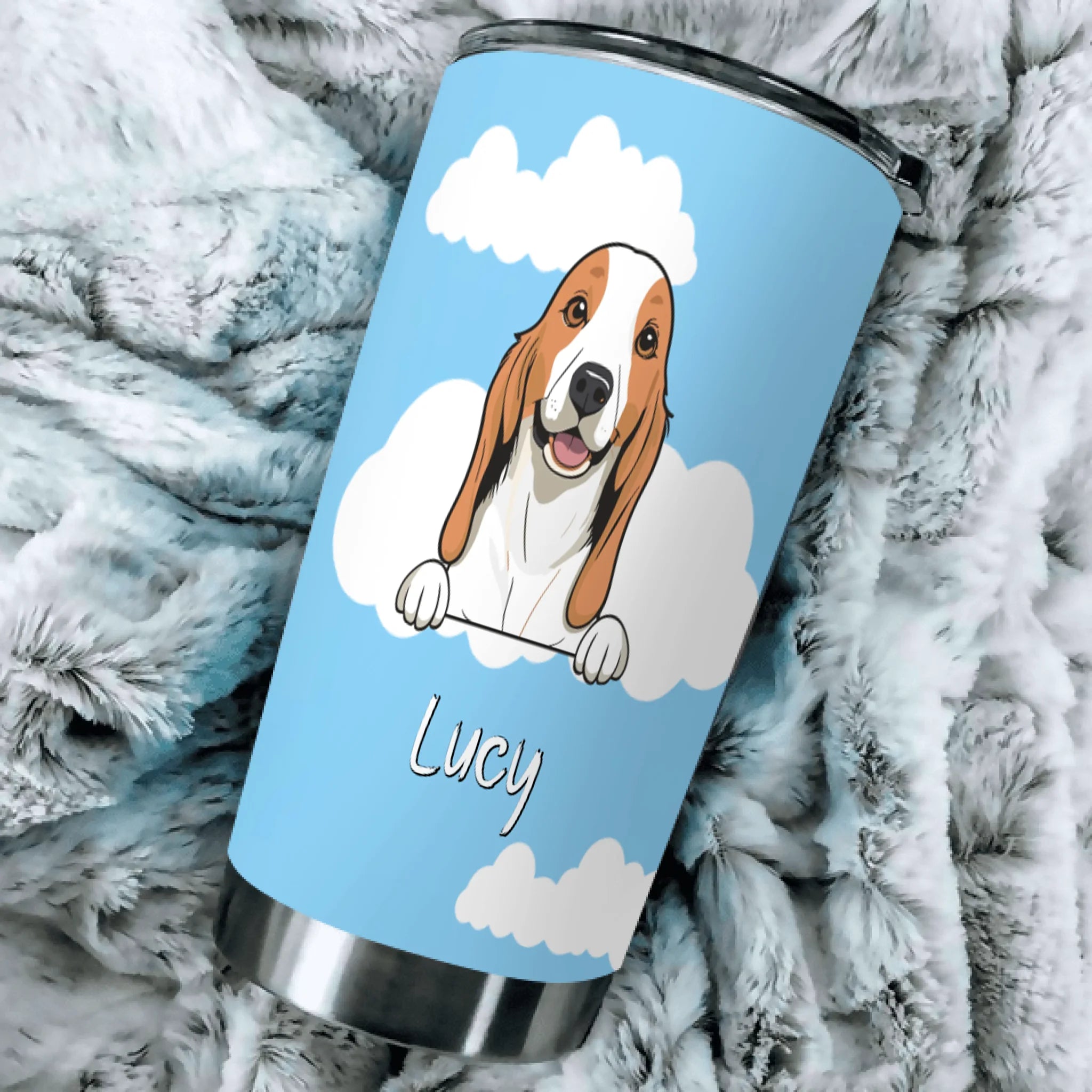 Proud Dog Dad – Custom Tumbler for Pet Lovers - 89Prints
