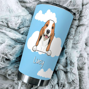 Proud Dog Dad – Custom Tumbler for Pet Lovers - 89Prints