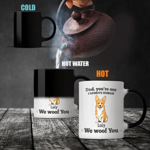 Funny Personalized Gift for Dog Lovers - We Woof You Mug – 89Prints