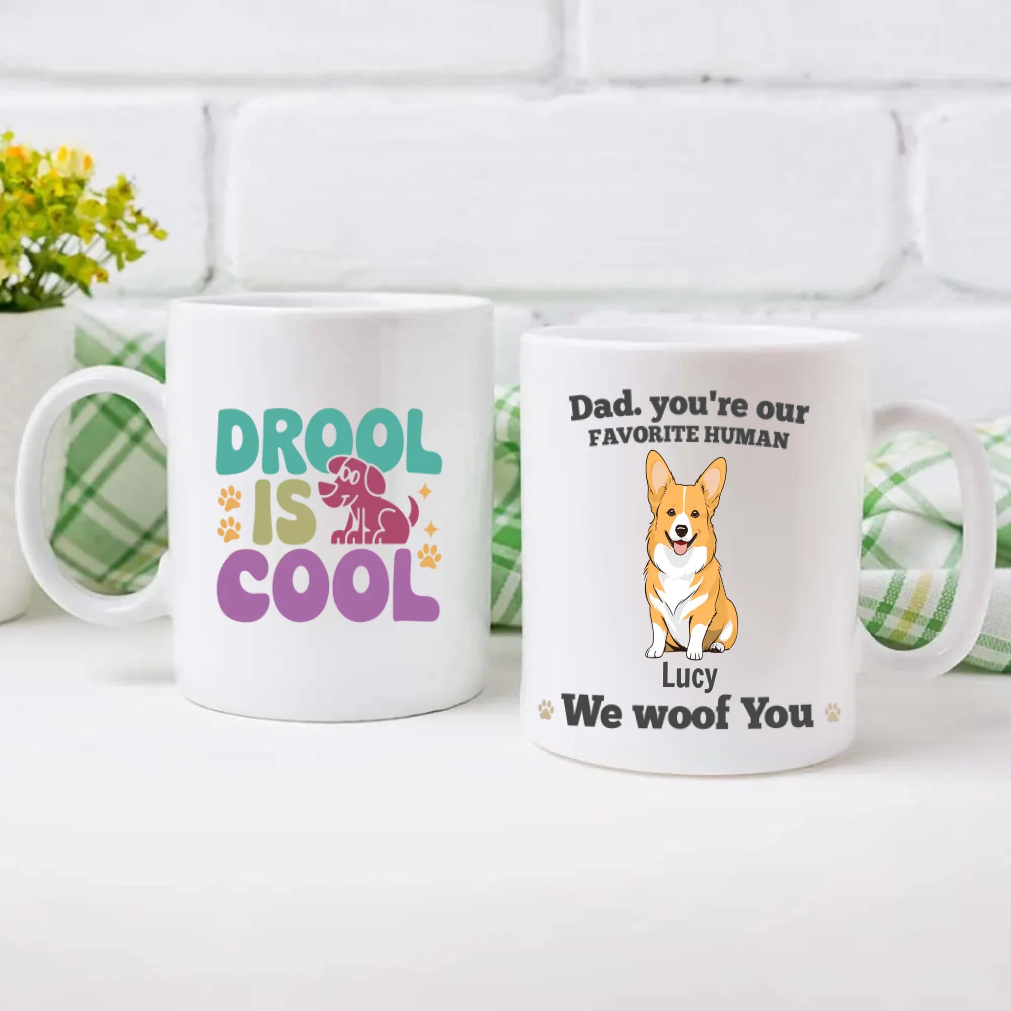 Funny Personalized Gift for Dog Lovers - We Woof You Mug – 89Prints