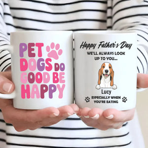 Personalized Dog Dad Mug – Happy Father’s Day – 89Prints