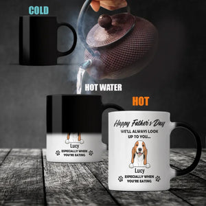 Personalized Dog Dad Mug – Happy Father’s Day – 89Prints