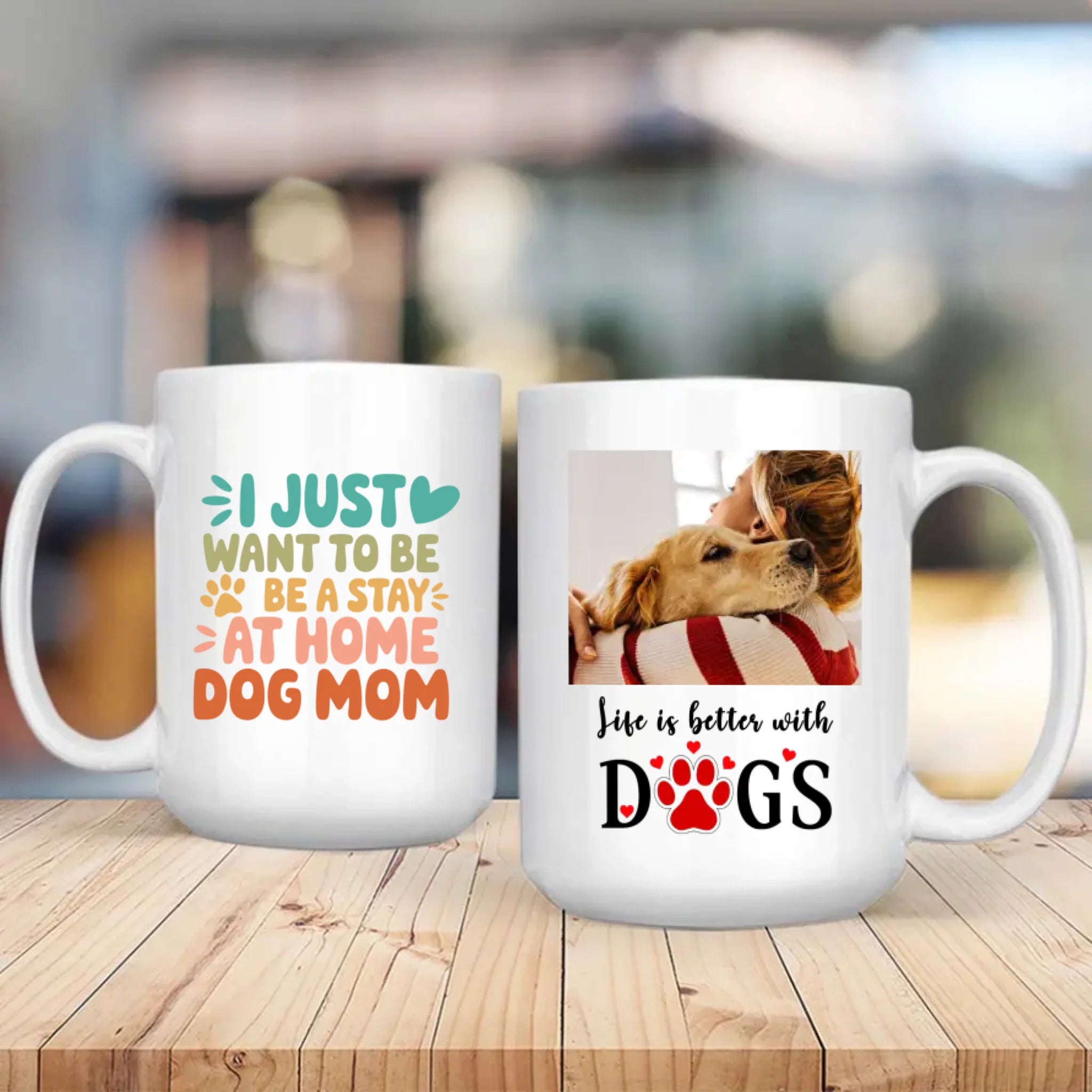 Personalized Mug – Life Is Better with Dog - Heartwarming Gift for Pet Lovers – 89Prints
