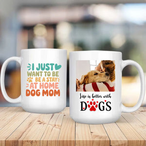Personalized Mug – Life Is Better with Dog - Heartwarming Gift for Pet Lovers – 89Prints