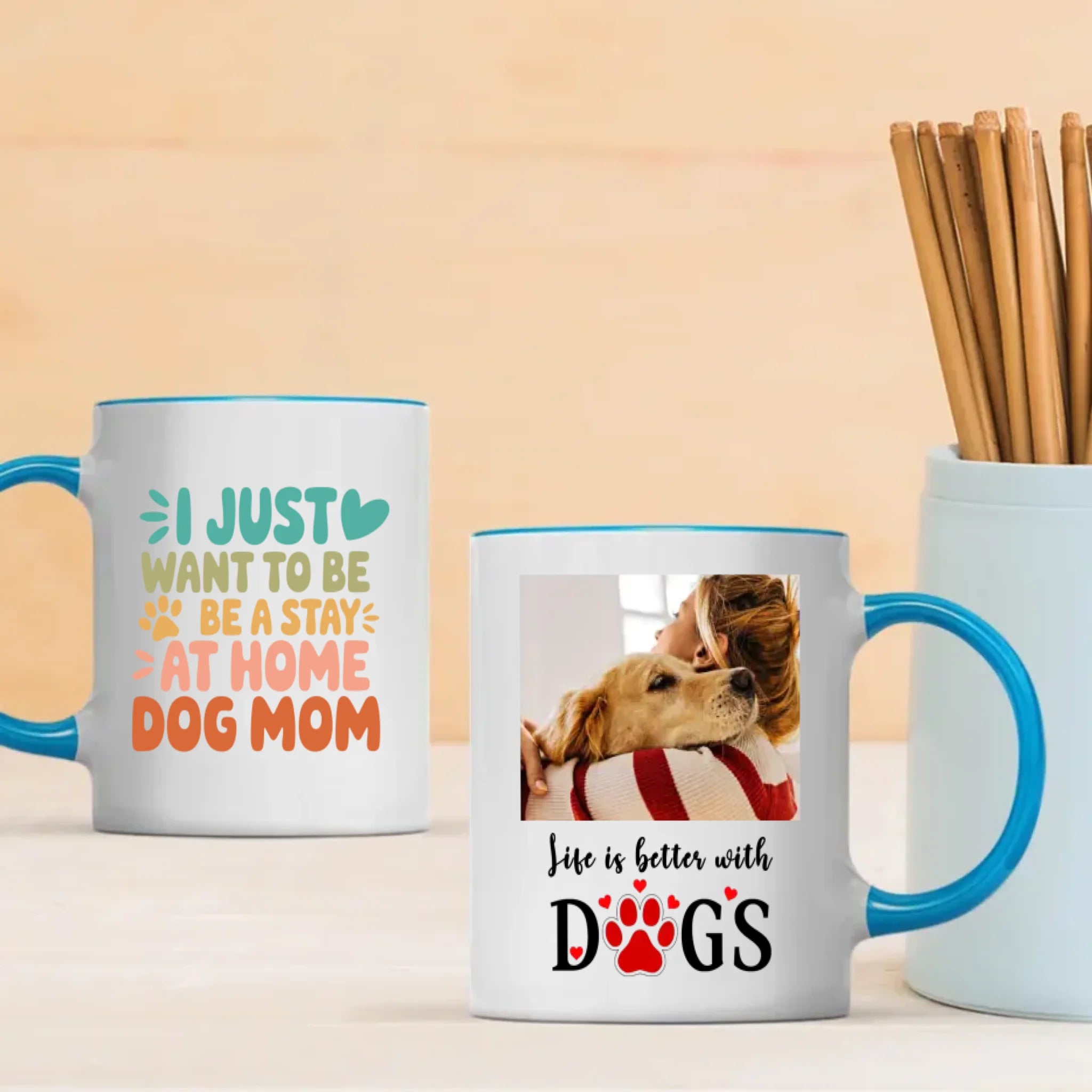 Personalized Mug – Life Is Better with Dog - Heartwarming Gift for Pet Lovers – 89Prints
