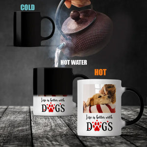 Personalized Mug – Life Is Better with Dog - Heartwarming Gift for Pet Lovers – 89Prints