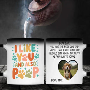 “You’re the Best Dog Dad Ever” Personalized Mug - Heartwarming Gift for Pet Lovers - 89Prints