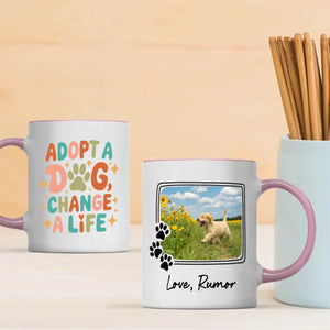 Heartwarming Mug for Dog Lovers – Dogs Change A Life – 89Prints