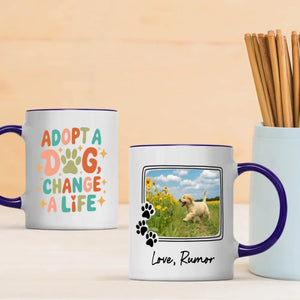 Heartwarming Mug for Dog Lovers – Dogs Change A Life – 89Prints