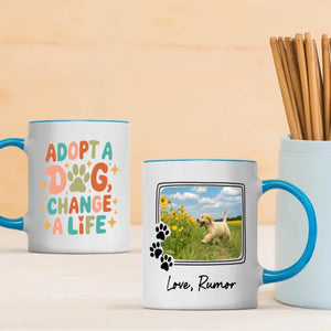 Heartwarming Mug for Dog Lovers – Dogs Change A Life – 89Prints