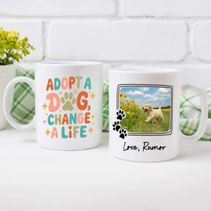 Heartwarming Mug for Dog Lovers – Dogs Change A Life – 89Prints