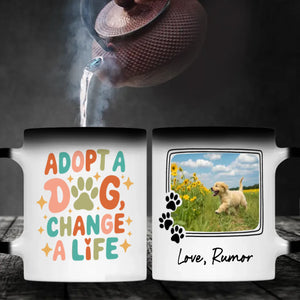 Heartwarming Mug for Dog Lovers – Dogs Change A Life – 89Prints