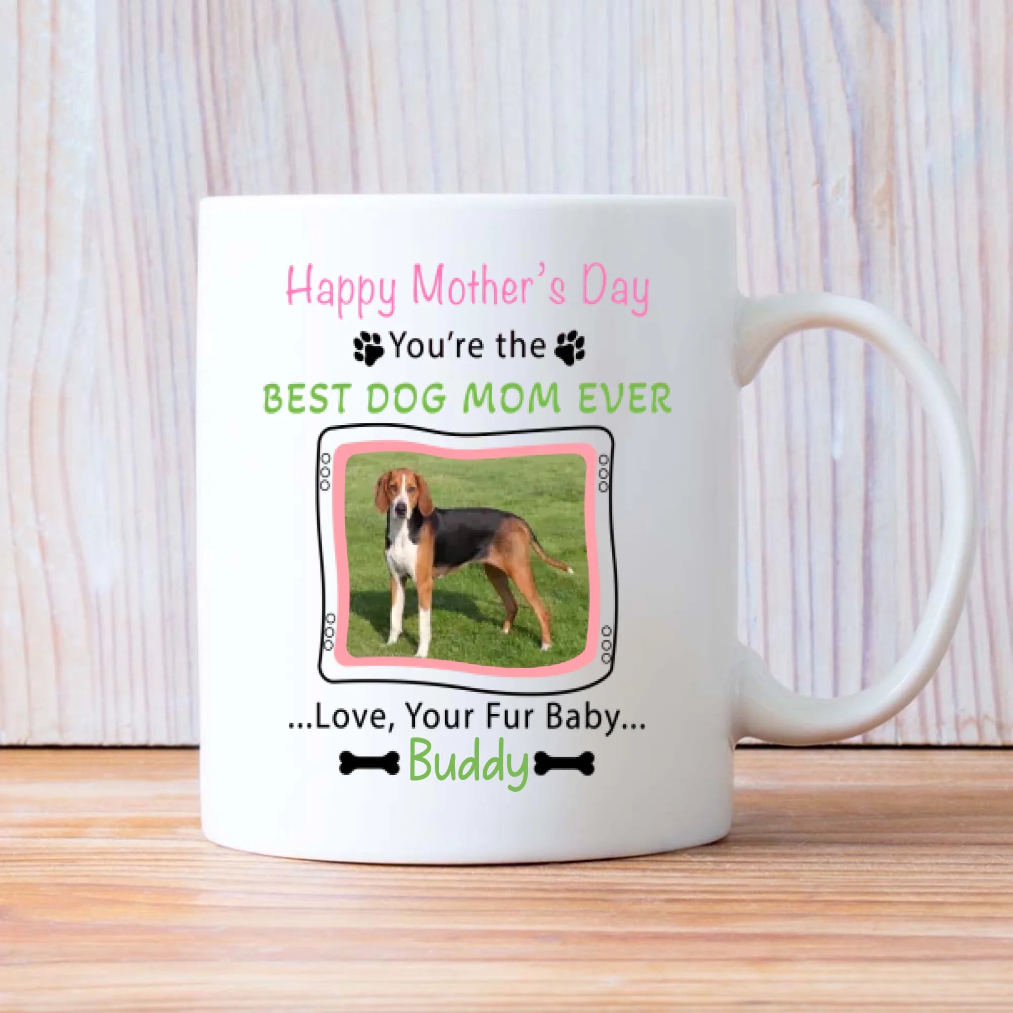 Best Dog Mom Ever Mug – Adorable Gift for Proud Pet Moms – 89Prints