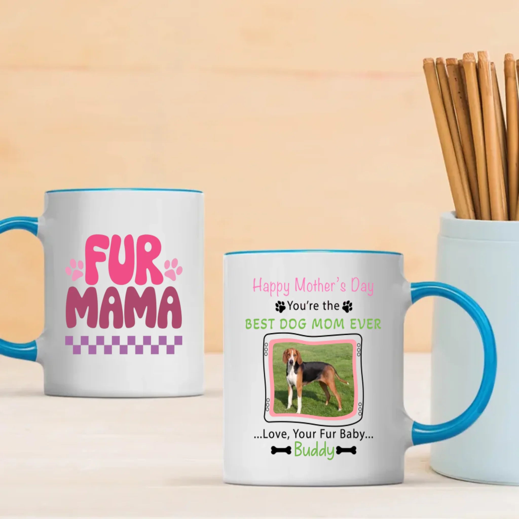 Best Dog Mom Ever Mug – Adorable Gift for Proud Pet Moms – 89Prints