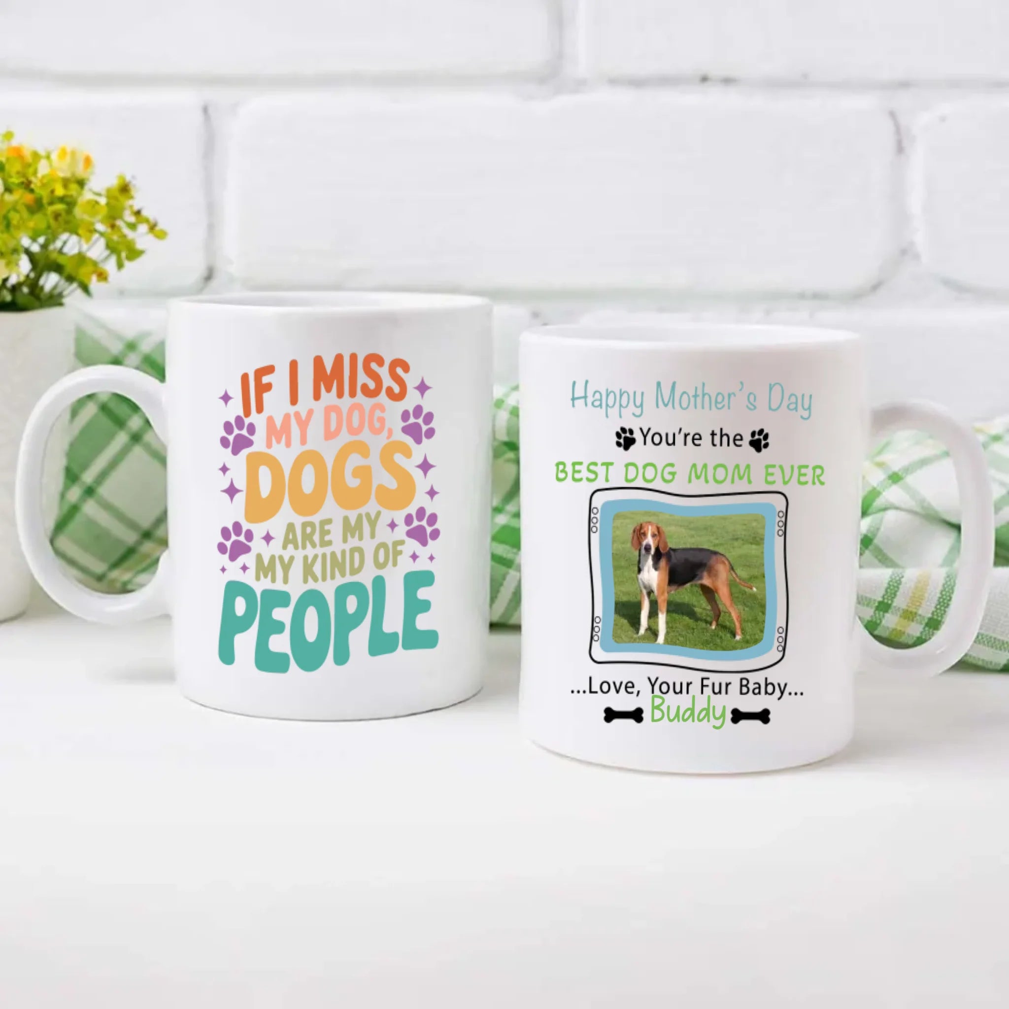 Best Dog Mom Ever Mug – Sweet Personalized Gift for Proud Pet Moms – 89Prints