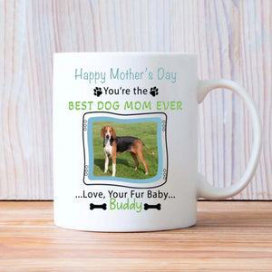 Best Dog Mom Ever Mug – Sweet Personalized Gift for Proud Pet Moms – 89Prints