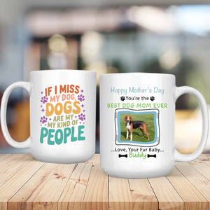 Best Dog Mom Ever Mug – Sweet Personalized Gift for Proud Pet Moms – 89Prints