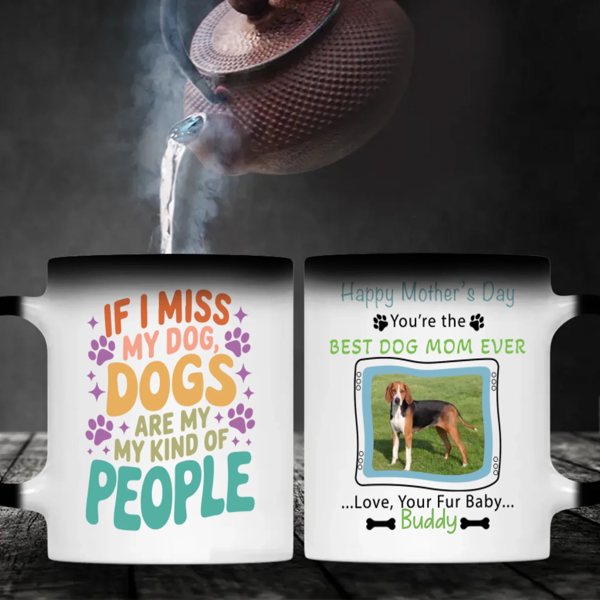 Best Dog Mom Ever Mug – Sweet Personalized Gift for Proud Pet Moms – 89Prints