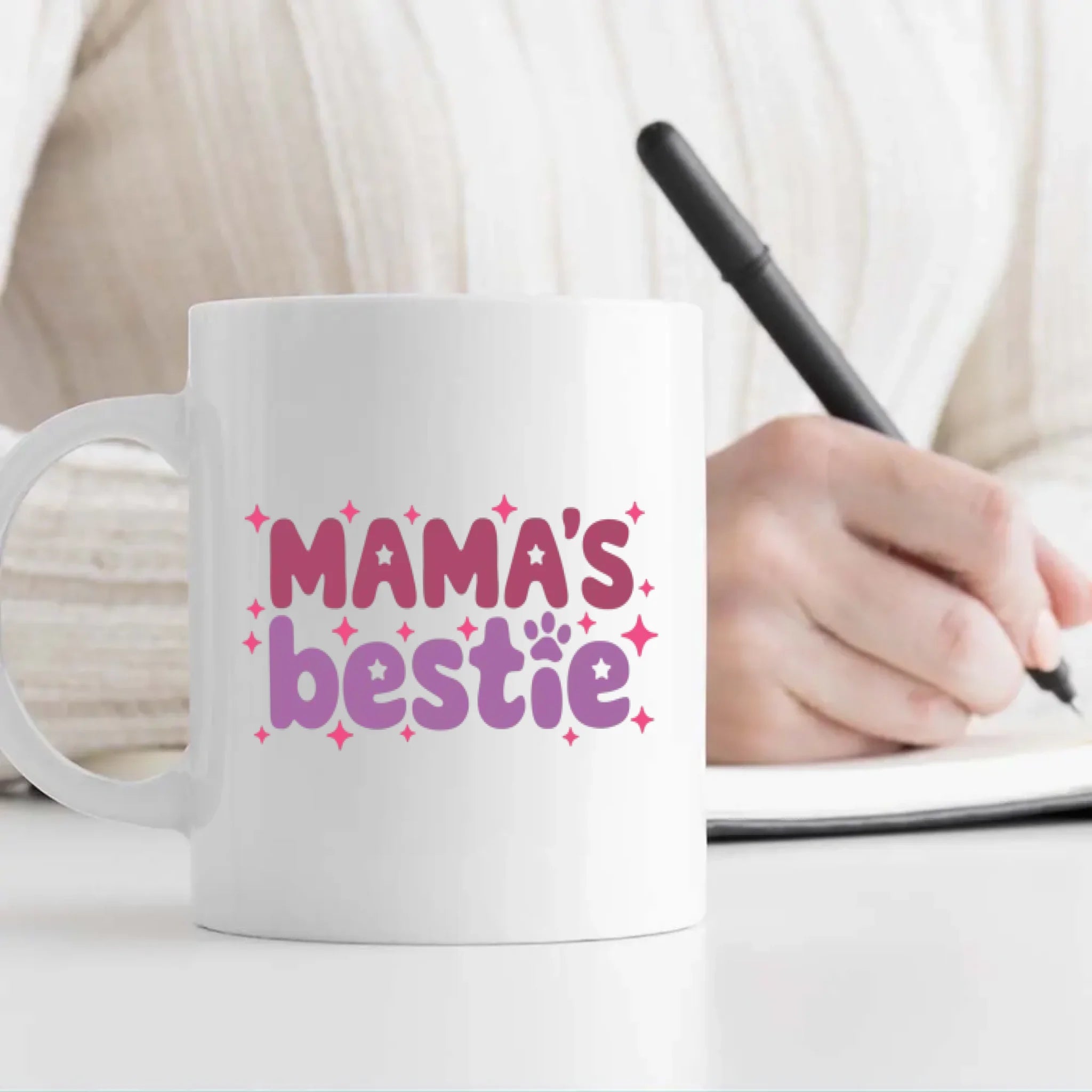 Mama Bestie Mug – Happy Mother’s Day Gift from Your Furry Baby – 89Prints