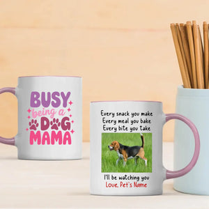 Busy Being a Dog Mama Mug – Sweet Gift for Loving Pet Moms – 89Prints