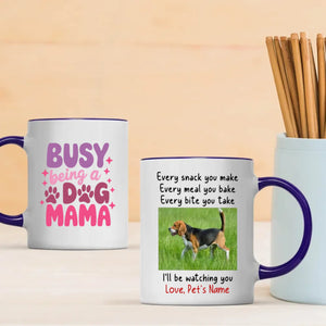 Busy Being a Dog Mama Mug – Sweet Gift for Loving Pet Moms – 89Prints