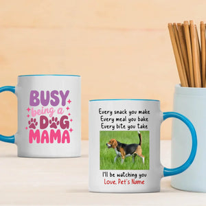 Busy Being a Dog Mama Mug – Sweet Gift for Loving Pet Moms – 89Prints