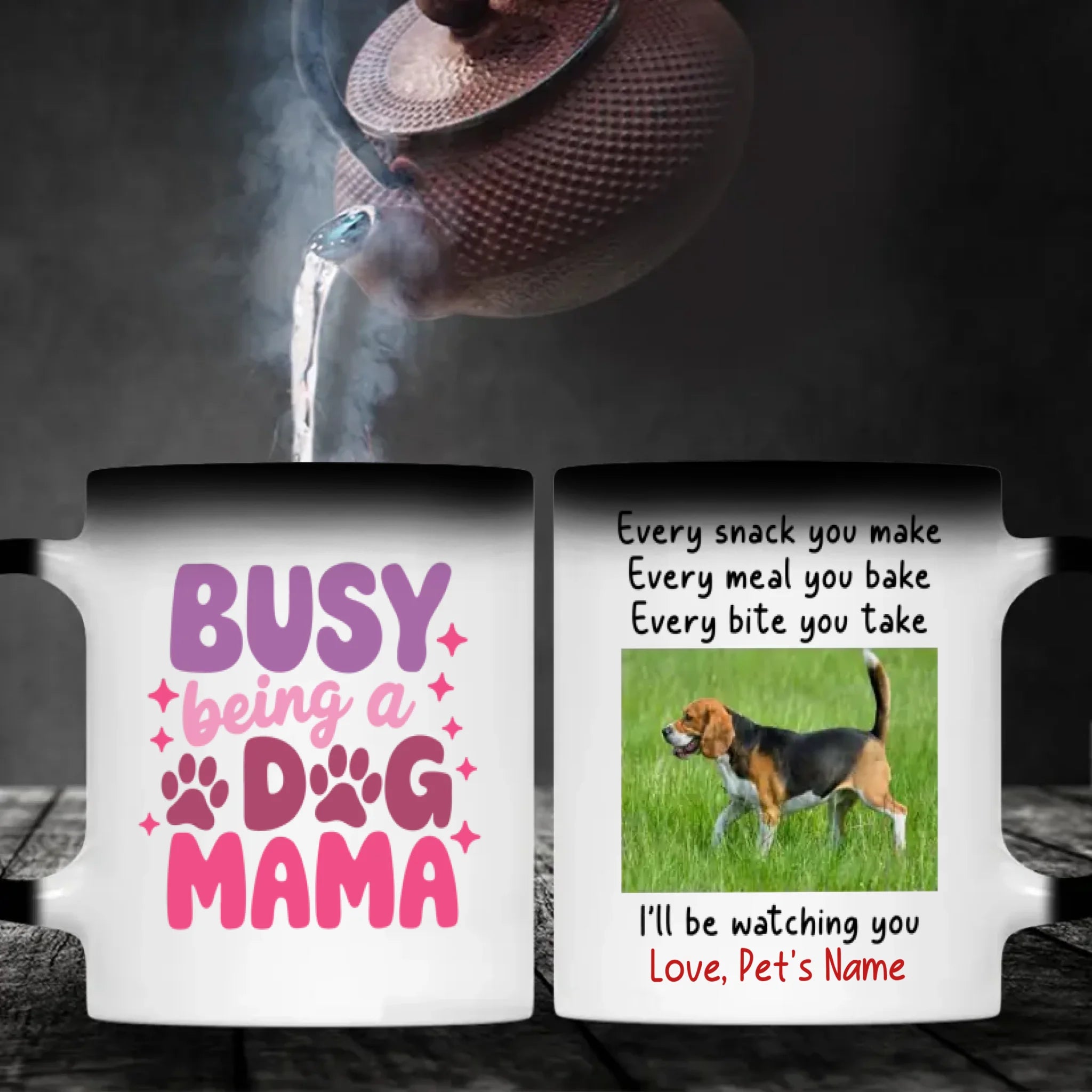 Busy Being a Dog Mama Mug – Sweet Gift for Loving Pet Moms – 89Prints
