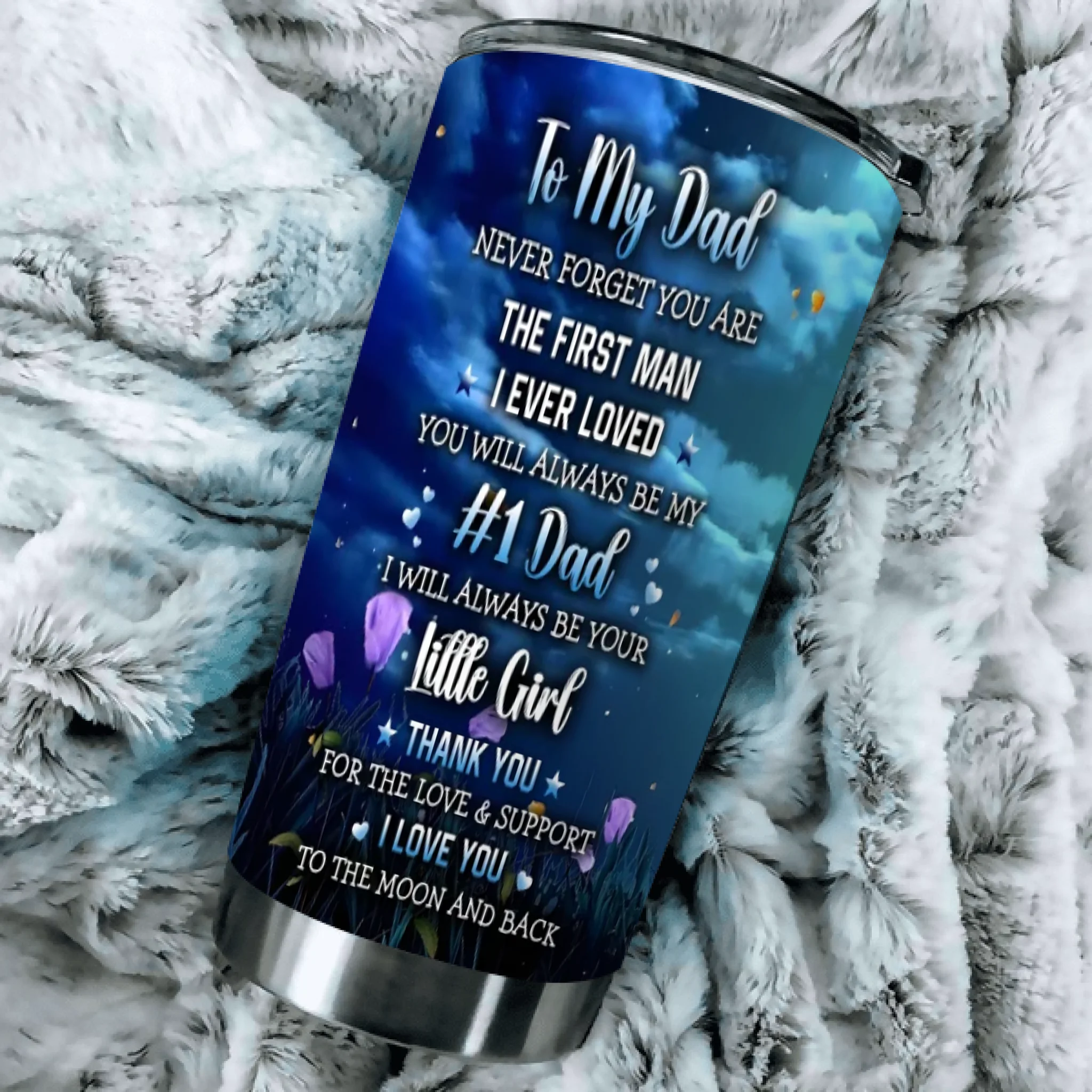 You’ll Always Be My #1 Dad – A Timeless Keepsake of Love from Daughter - 89Prints