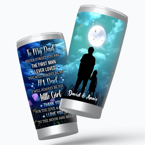 You’ll Always Be My #1 Dad – A Timeless Keepsake of Love from Daughter - 89Prints