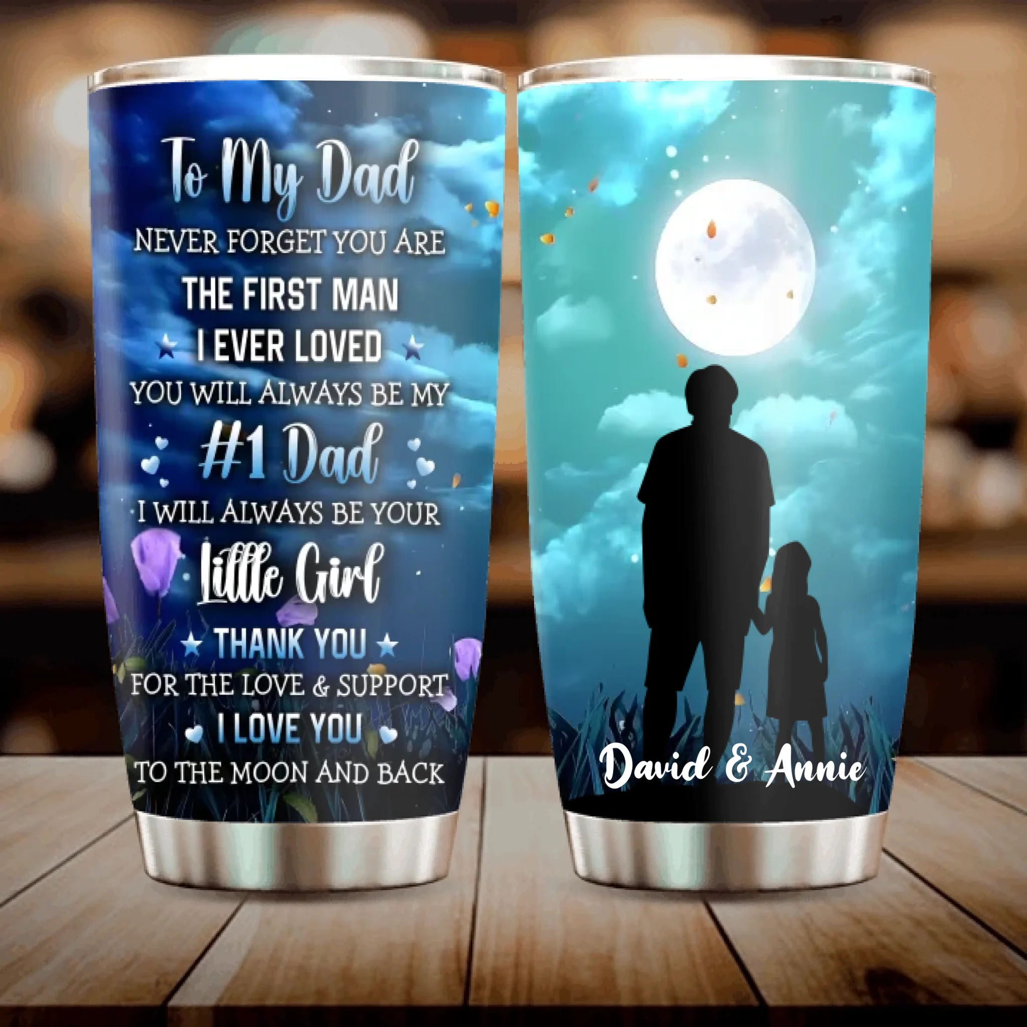 You’ll Always Be My #1 Dad – A Timeless Keepsake of Love from Daughter - 89Prints