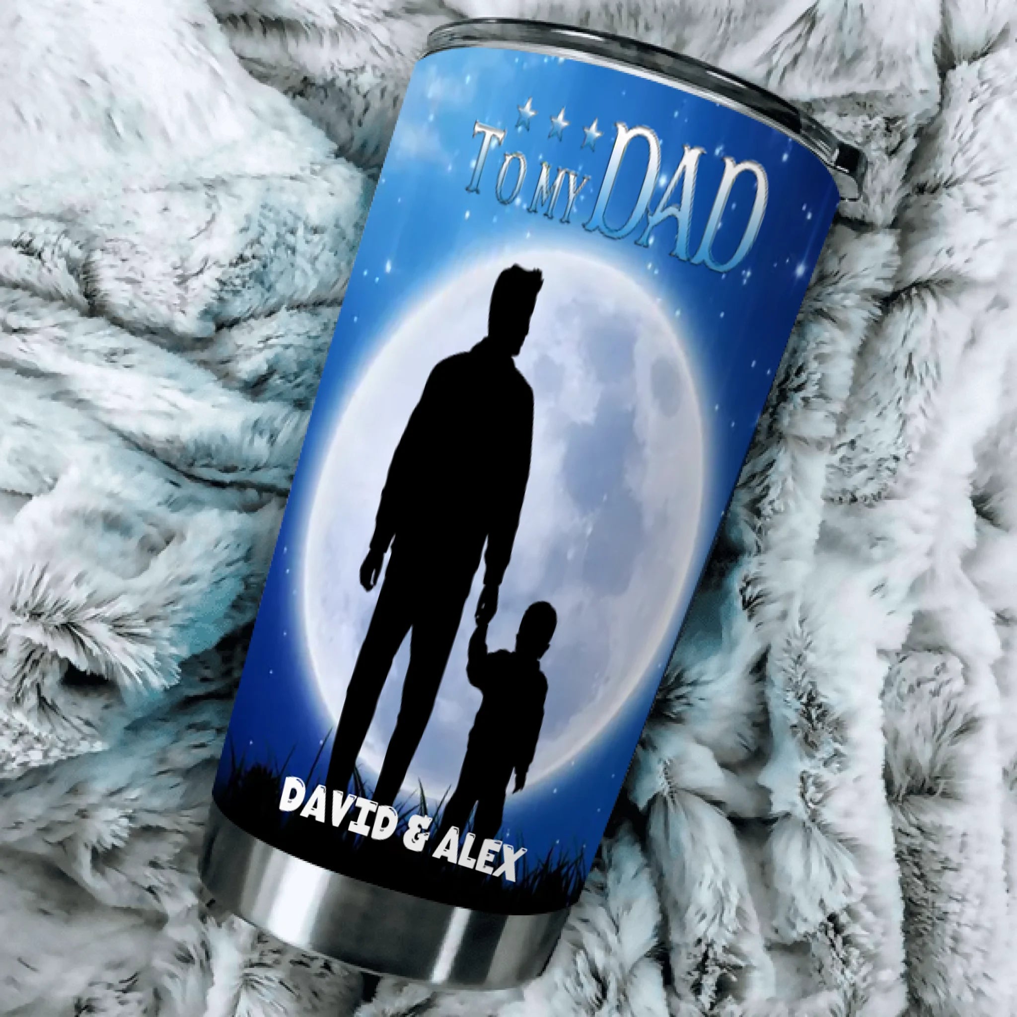 To My Dad – You Mean the World to Me, From Your Loving Son - 89Prints