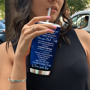 To My Dad – You Mean the World to Me, From Your Loving Son - 89Prints