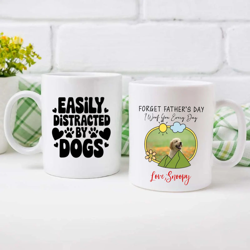 Personalized Dog Mug – “I Woof You Everyday” Cute Coffee Cup for Dog Lovers – 89Prints