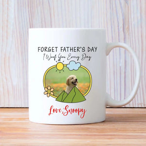 Personalized Dog Mug – “I Woof You Everyday” Cute Coffee Cup for Dog Lovers – 89Prints