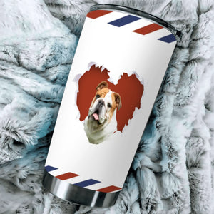 Dear Dog Dad Tumbler – Personalized Gift for Proud Pet Lovers - 89Prints