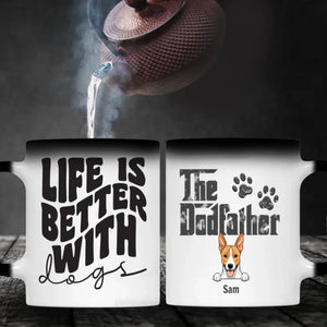 Life Is Better with Dogs – Personalized Mug – Cute Gift for Pet Lovers – 89Prints