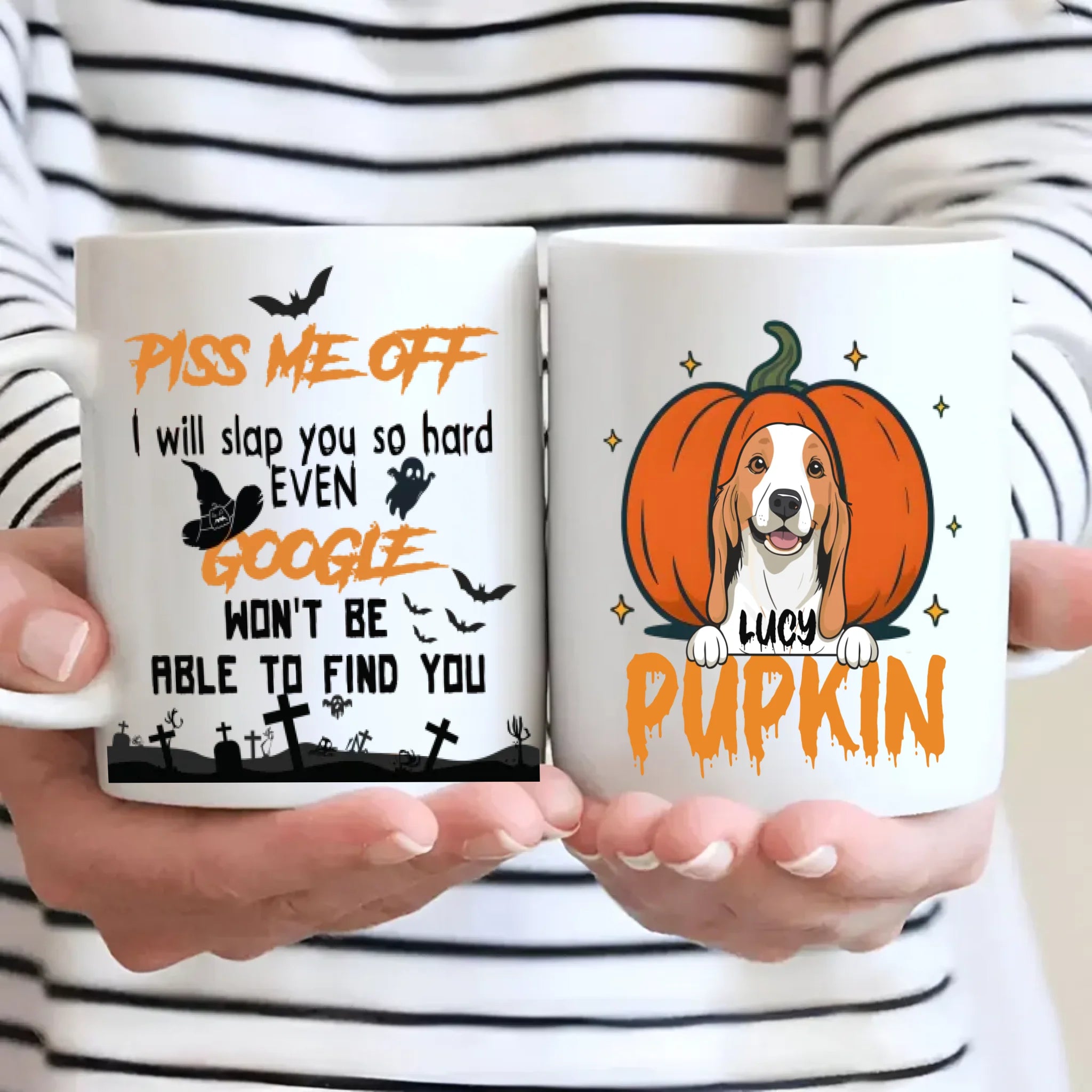 Piss Me Off Mug – Custom Dog Clipart & PUPKIN Text
