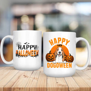 Happy Halloween Mug – Custom Dog Clipart & Happy Dogoween