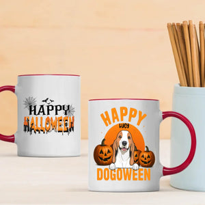 Happy Halloween Mug – Custom Dog Clipart & Happy Dogoween