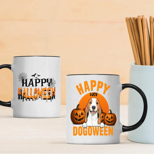 Happy Halloween Mug – Custom Dog Clipart & Happy Dogoween