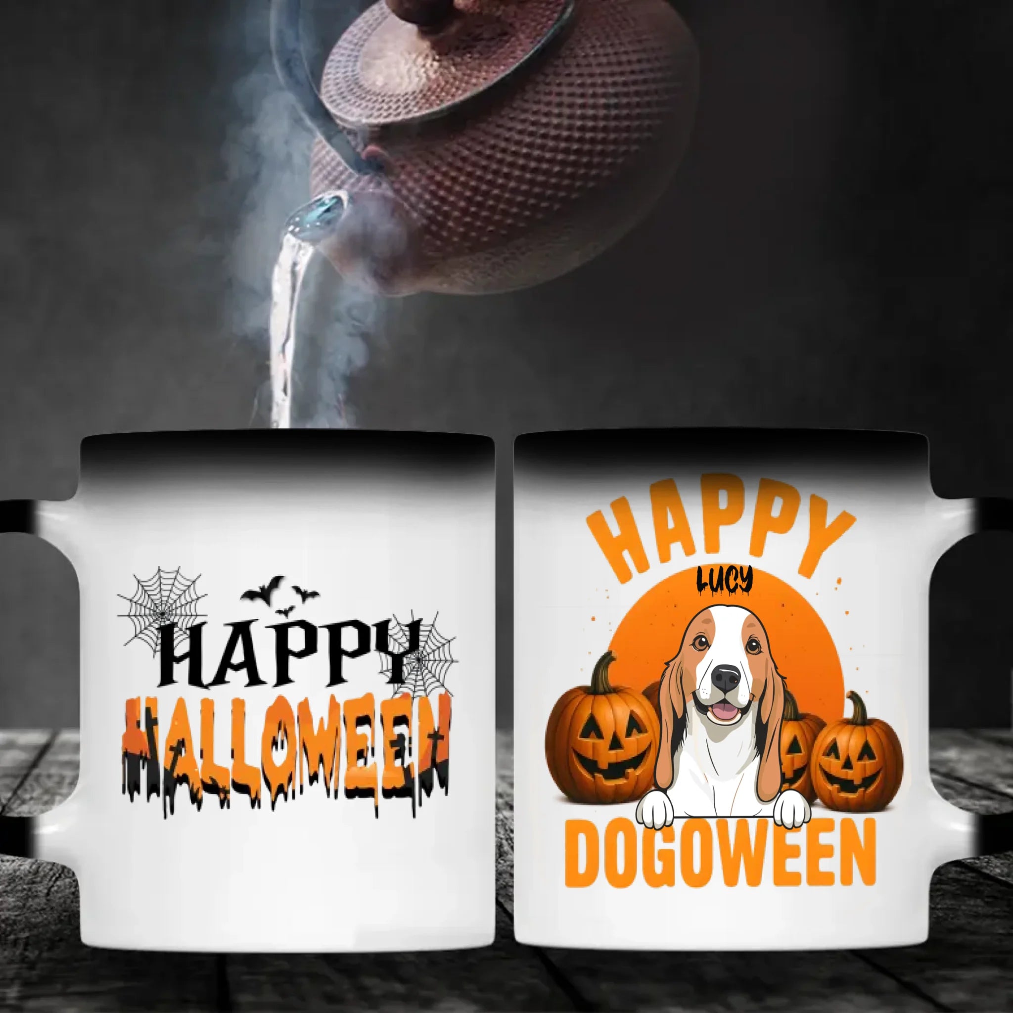 Happy Halloween Mug – Custom Dog Clipart & Happy Dogoween