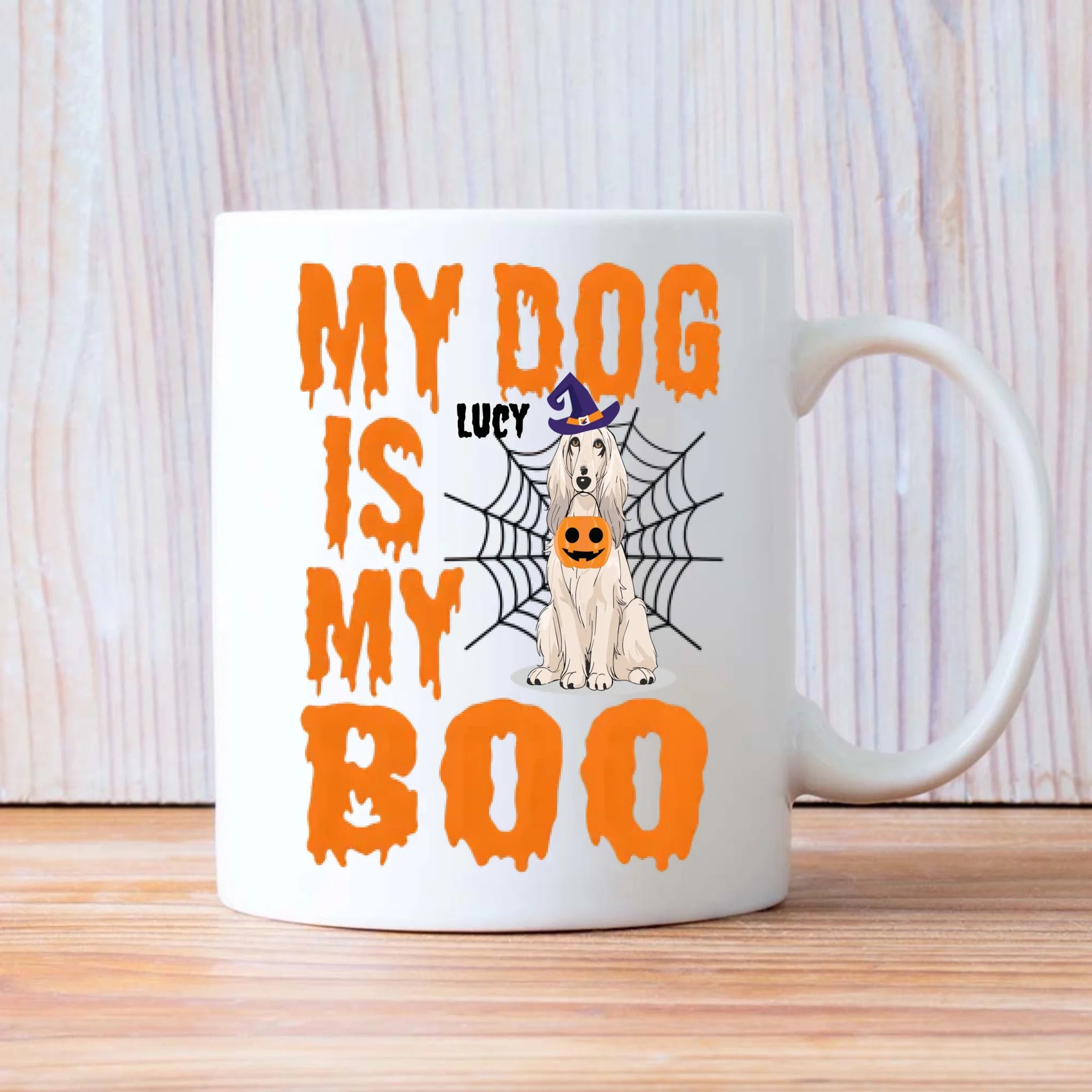 Hocus DogUs Mug – Cute Dog Clipart & Custom Text